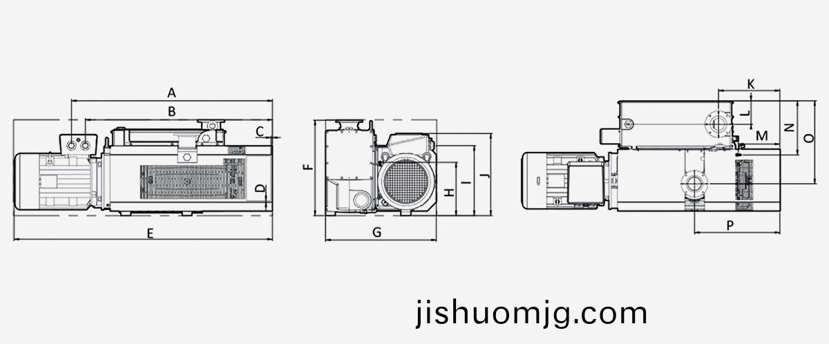 ES630單級鏇片真空泵優勢