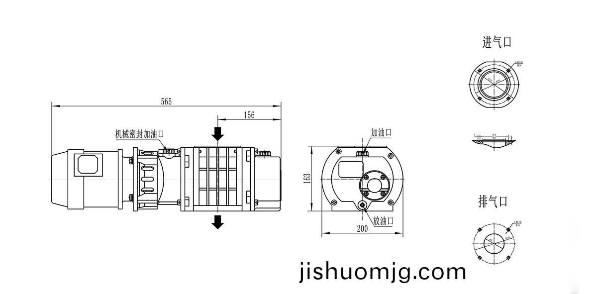 RV100C安裝尺寸圖